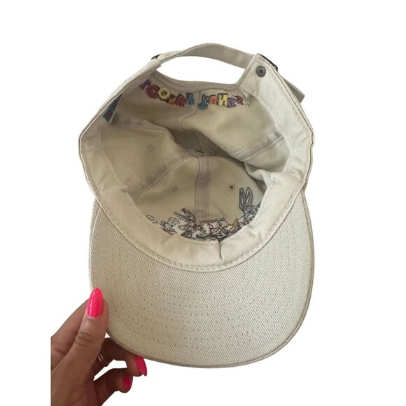 LOONEY TUNES OTSC Vintage Beige Character Baseball Hat Cap - Picture 5 of 5
